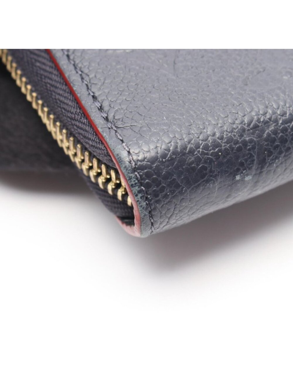 Louis Vuitton Round Wallet Zippy Monogram Empreinte Marine Leather - Picture 6 of 9